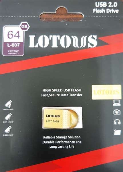 فلش مموری 64 گیگ مدل LOTOUS L-807