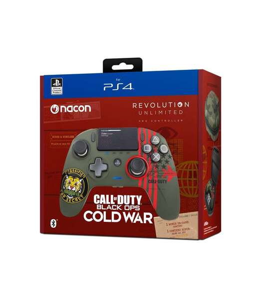 دسته بازی Nacon Revolution Unlimited Pro طرح بازی Call of Duty کارکرده