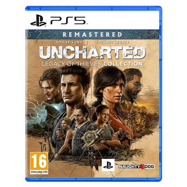 دیسک پلمپ بازی Uncharted Legacy Of Thieves Collection برای PS5