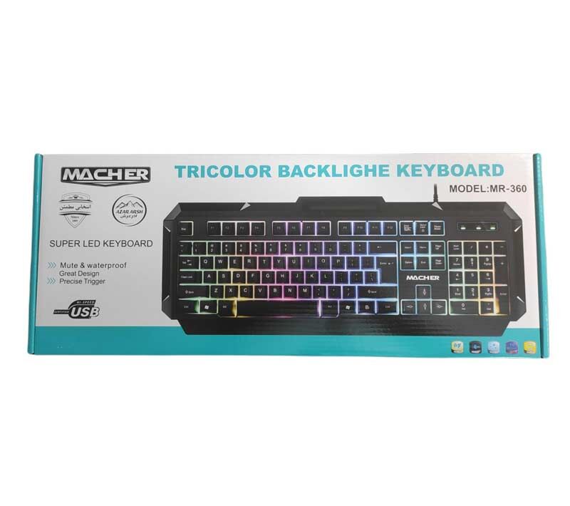 کیبورد گیمینگ مچر مدل MR-360 gallery2