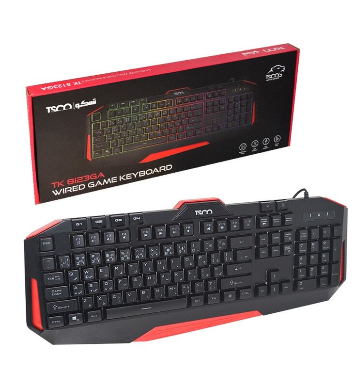 کیبورد گیمینگ تسکو مدل TK8123GA gallery1