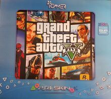 اسکین کنسول PS4 اسلیم طرح جی تی ای gallery0