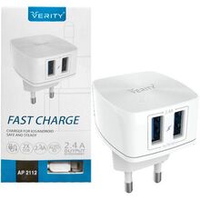 شارژر دیواری وریتی مدل AP2112 همراه با کابل شارژ Micro-Usb gallery0