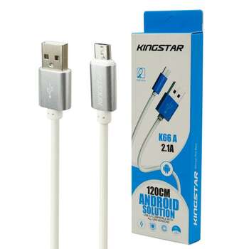 کابل شارژ میکرو کینگ استار مدل K66A