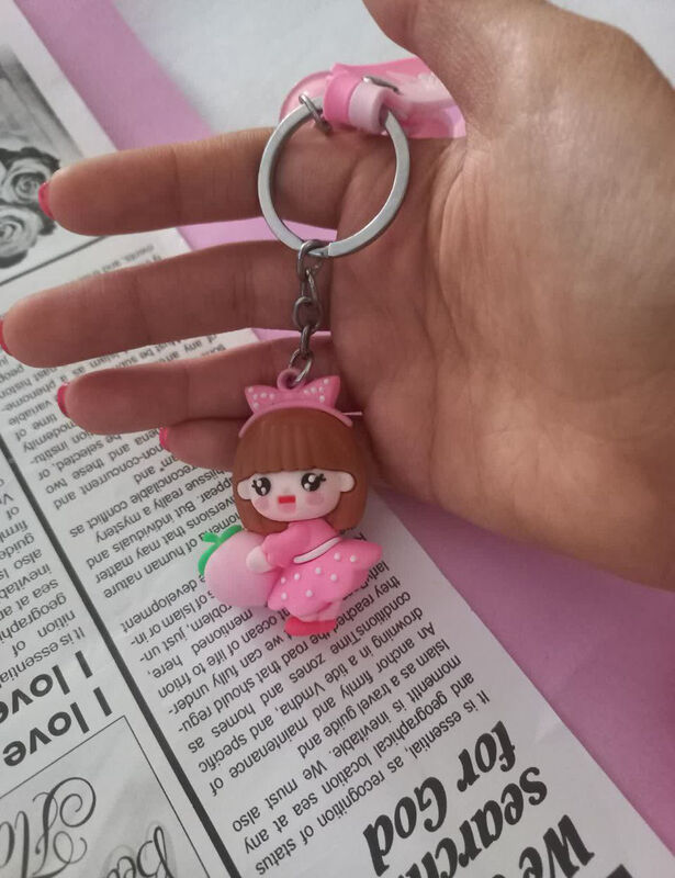 سر کلیدی سیلیکونی عروسکی طرح Dessert Girl gallery1