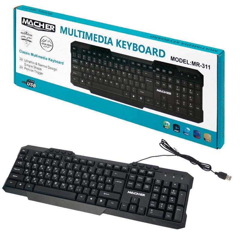 کیبورد سیمی مچر مدل MR311 gallery0