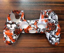 روکش دسته بازی PS4 طرح اسکلت رنگی gallery0