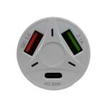 شارژر فندکی سوپر فست کینگ مدل KING AR PD 8 thumb 4