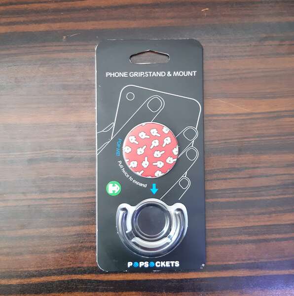 پایه نگهدارنده گوشی و تبلت پاپ سوکت مدل POP SOCKETS به همراه پاپ کلیپ طرح دست