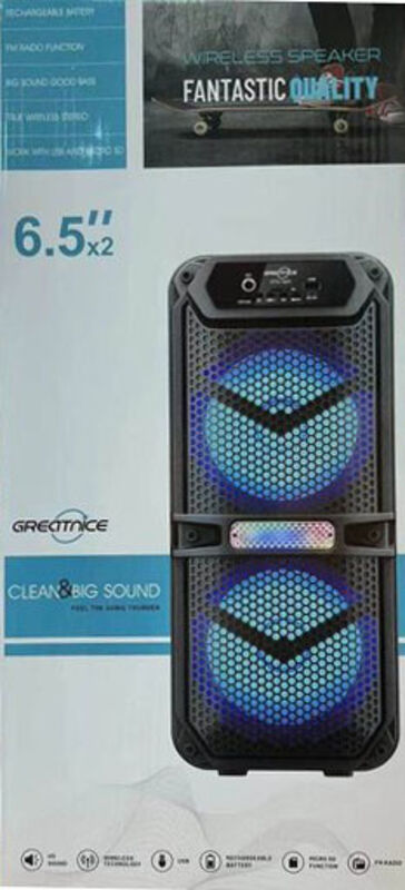 اسپیکر بلوتوثی قابل حمل RGB دار  مدل GTS 1565 gallery2