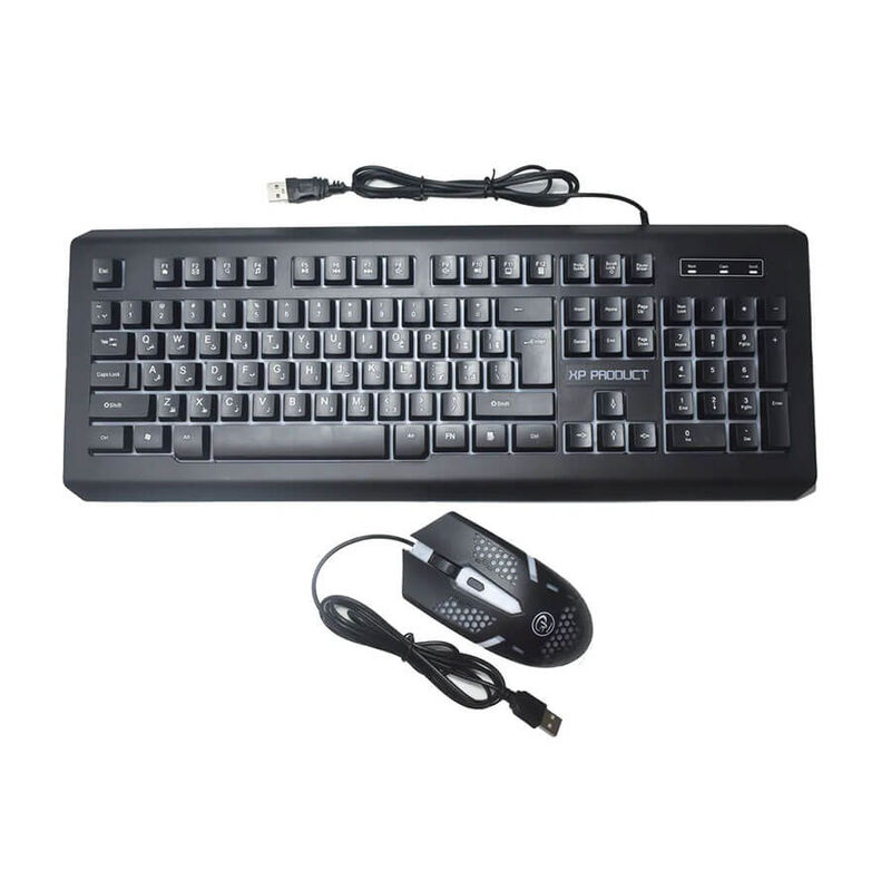 کیبورد و ماوس گیمینگ ایکس پی 9300 مدل  Keyboard And Mouse XP 9300G gallery2