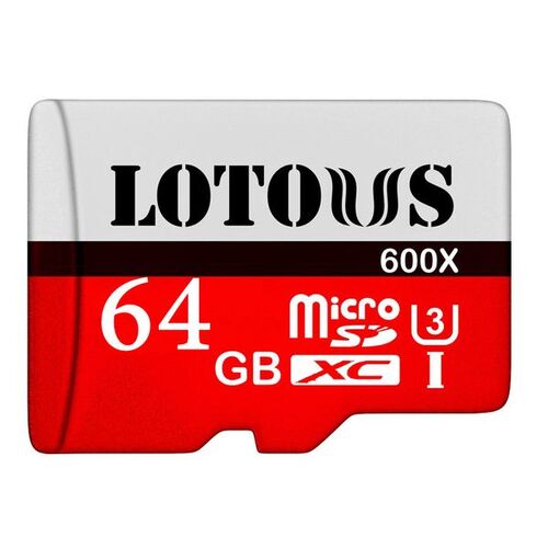کارت حافظه 64 گیگ لوتوس مدل LOTOUS 600X U3 64G
