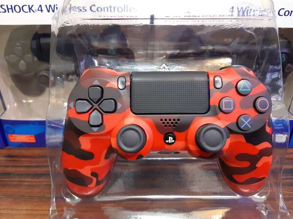 دسته PS4 گرید A ارتشی قرمز - DualShock 4