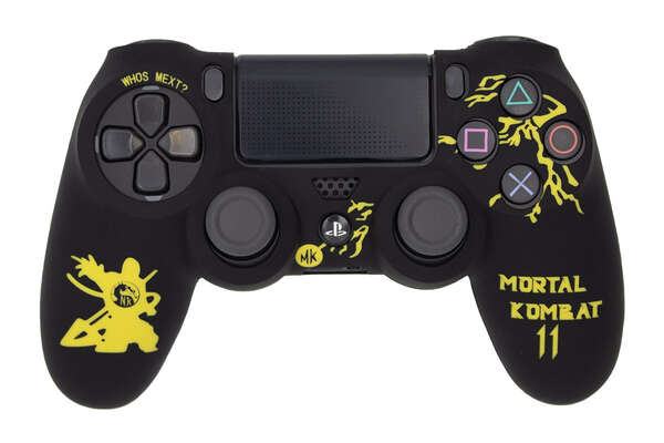 روکش دسته PS4 طرح مورتال کمبت - محافظ دسته PS4 مدل Mortal Kombat 11