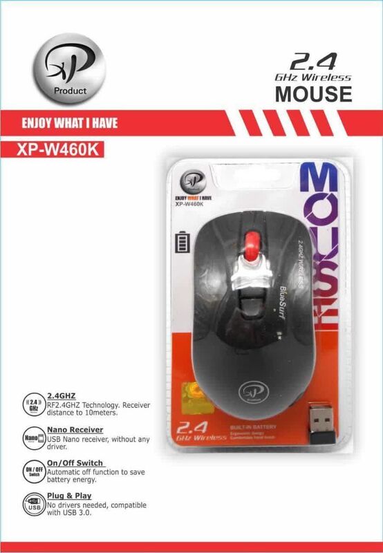 ماوس بیسیم ایکس پی مدل W460K - ماوس بیسیم XP W460K Mouse gallery2