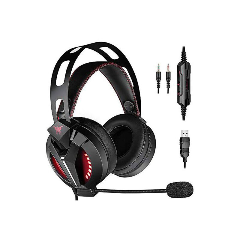 هدست گیمینگ RGB دار کامبت M180 مدل Combat Wing M180 Pro Headset Gameing gallery1