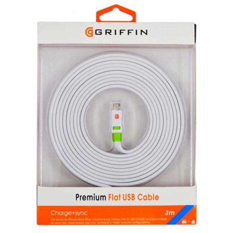 کابل شارژ  اندروید 3متری  مدل GRIFFIN gallery1