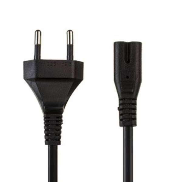 کابل برق کنسول بازی دو پین پلاس طول 1.5 متر