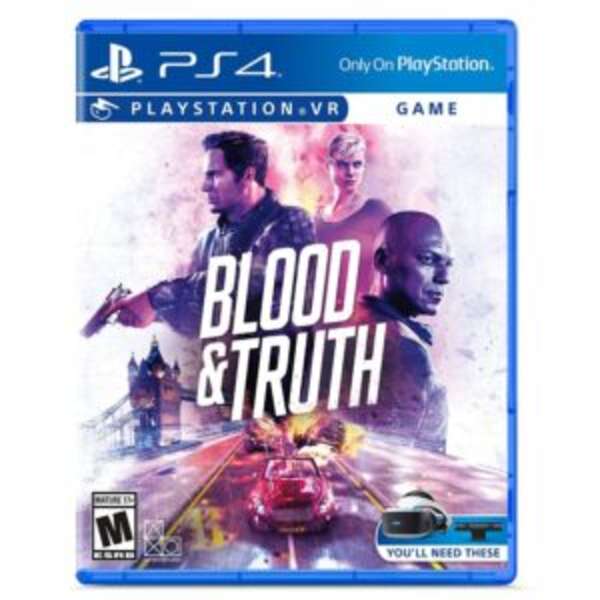 دیسک بازی ps4 Blood & Truth VR