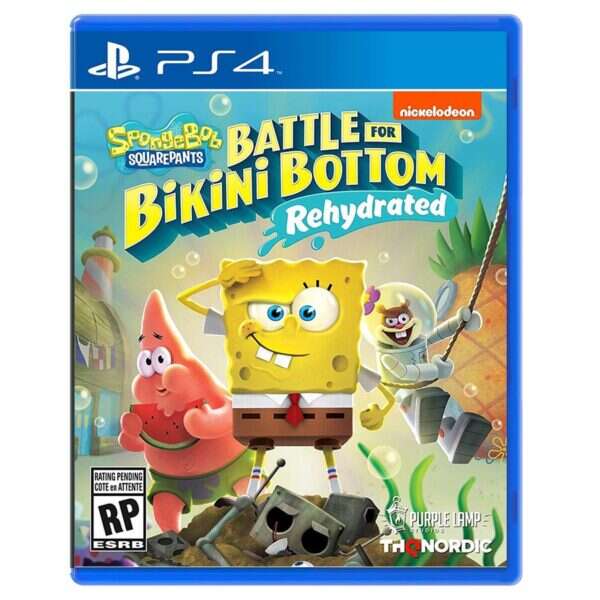 دیسک بازی ps4 SpongeBob SquarePants: Battle for Bikini Bottom – Rehydrated