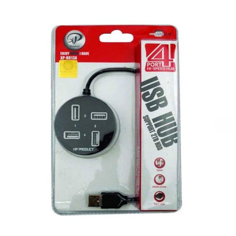 هاب USB چهار پورت ایکس پی مدل XP-H813 gallery1
