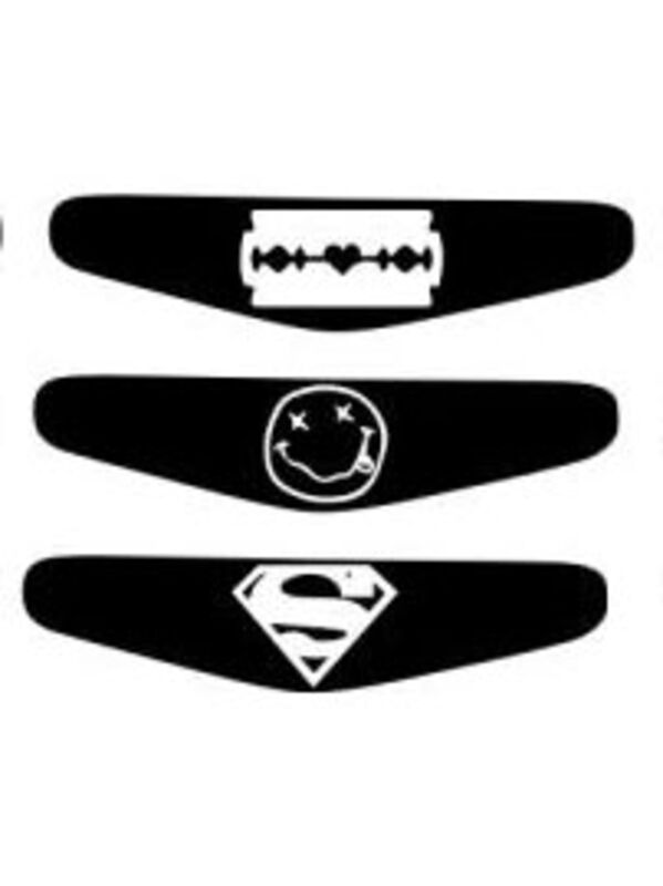 برچسب لایت بار دسته پلی استیشن 4  تعداد 3 عدد gallery0