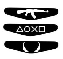 برچسب لایت بار دسته پلی استیشن 4  پک 3 عددی gallery0