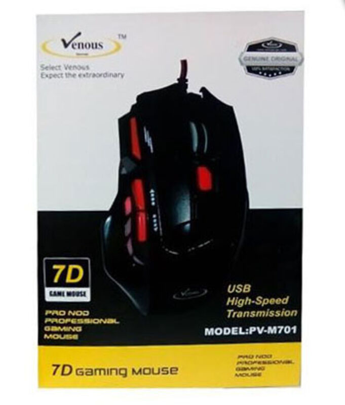 موس گیمینگ ونوس مدل PV-M701 gallery1