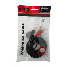 کابل صدا 1 به 2 برند دی نت 1.5 متری gallery1