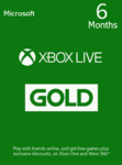 اکانت گلد لایو 6 ماهه ایکس باکس XBOX thumb 1
