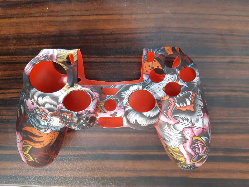 محافظ دسته پلی استیشن 4 طرح فانتزی طرح دار چند رنگ gallery0