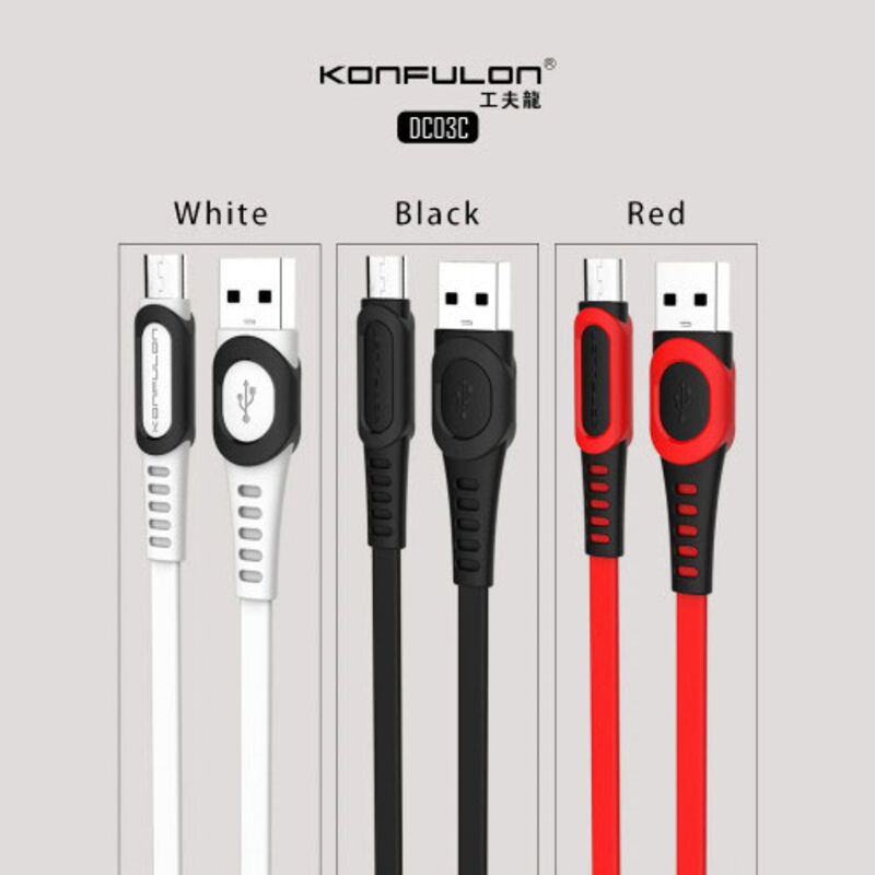 کابل شارژ تایپ سی Konfulon-DC03C gallery0