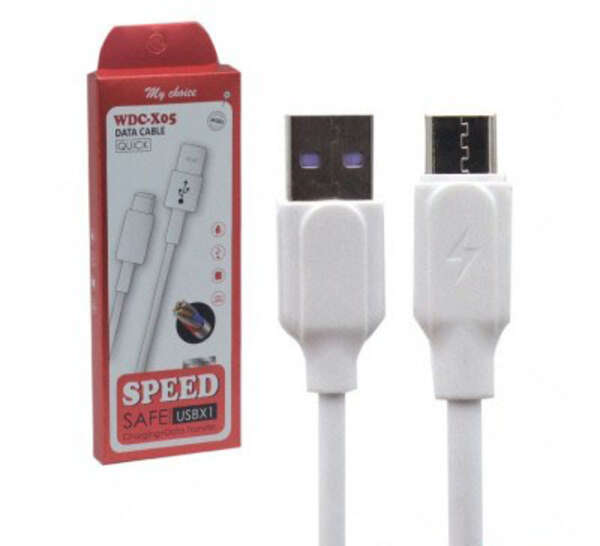 کابل شارژ فست تایپ سی مدل WDC-X05 QUICK