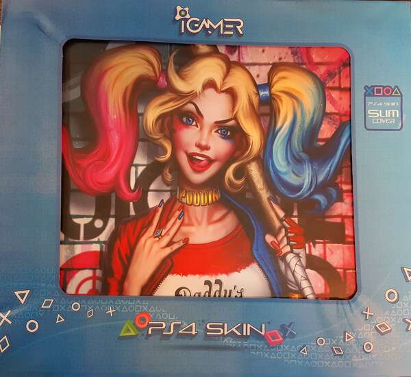اسکین کنسول PS4 اسلیم طرح هارلی کویین