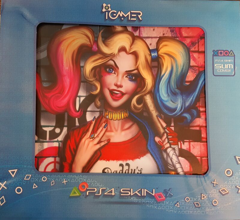 اسکین کنسول PS4 اسلیم طرح هارلی کویین gallery0