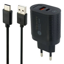 شارژر دیواری وریتی مدل AP2119 همراه با کابل شارژ تایپ سی gallery1