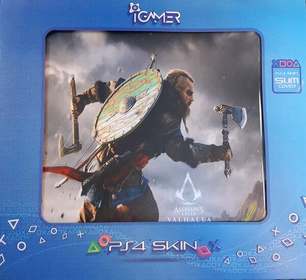 اسکین کنسول PS4 اسلیم طرح اساسینز والهالا