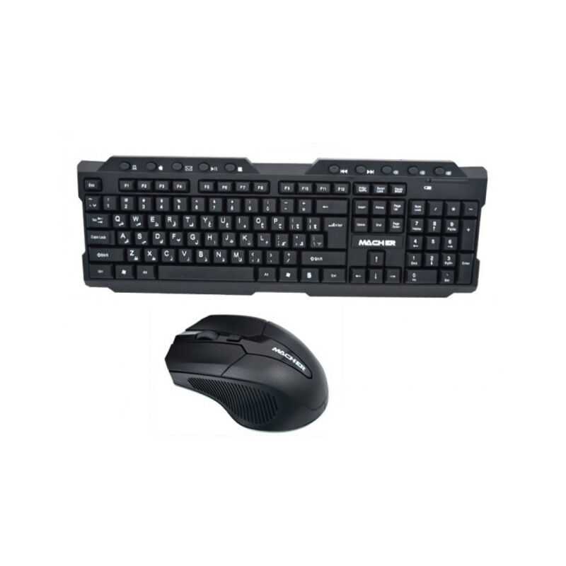 کیبورد و ماوس بی سیم مچر مدل MR415 gallery2
