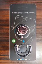 پایه نگهدارنده گوشی و تبلت پاپ سوکت طرح گل رز gallery0