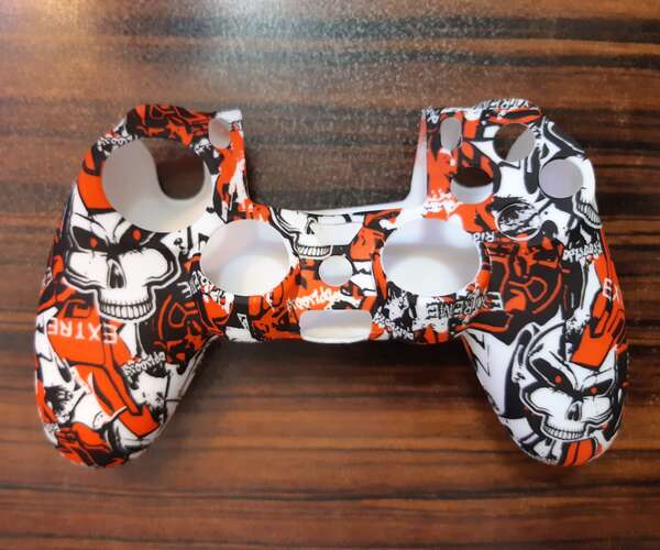 روکش دسته بازی PS4 طرح اسکلت رنگی