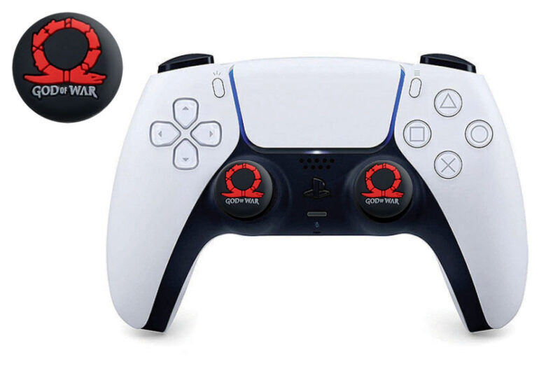 روکش سر انالوگ دسته بازی سه بعدی طرح خدای جنگ برای انواع آنالوگ دسته پلی استیشن و ایکس باکس gallery1
