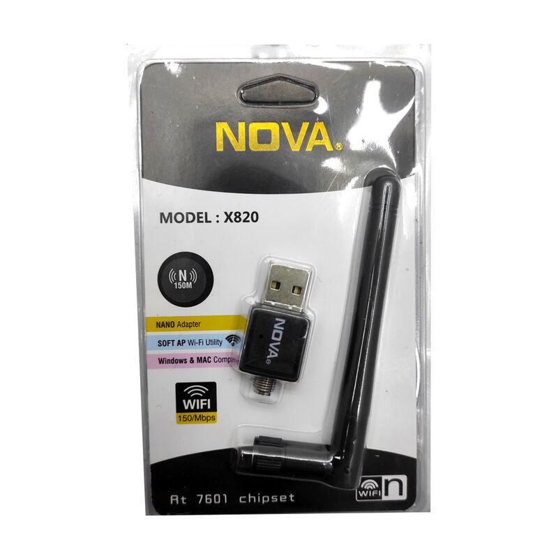 دانگل وای فای آنتن کوتاه نوا مدل X820 gallery0