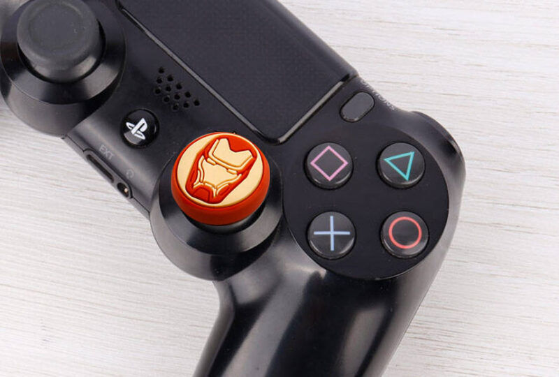 روکش سر انالوگ دسته بازی سه بعدی طرح مرد آهنی برای انواع آنالوگ دسته پلی استیشن و ایکس باکس gallery1