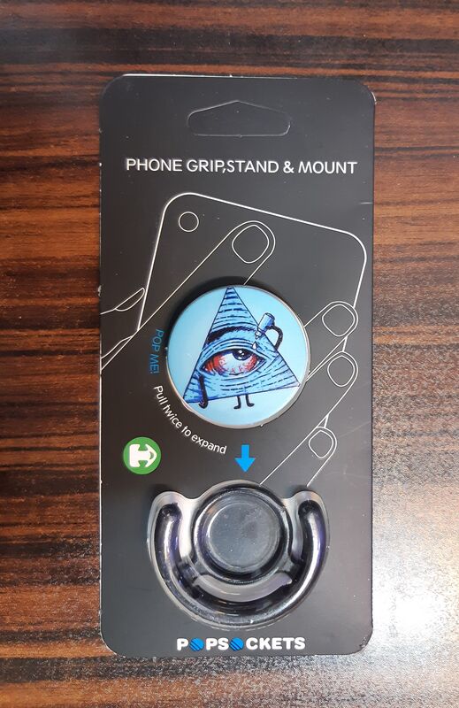 پایه نگهدارنده گوشی و تبلت پاپ سوکت به همراه پاپ کلیپ طرح چشم gallery0