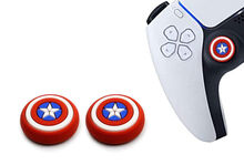 محافظ انالوگ سه بعدی دسته بازی طرح کاپتان آمریکا  برای انواع آنالوگ دسته پلی استیشن و ایکس باکس gallery1