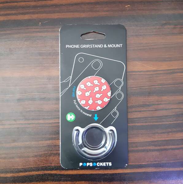 پایه نگهدارنده گوشی و تبلت پاپ سوکت مدل POP SOCKETS به همراه پاپ کلیپ طرح دست
