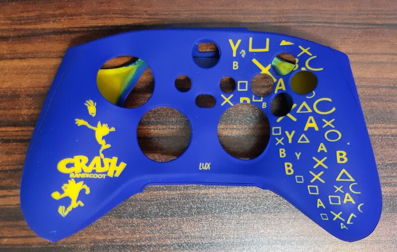 روکش محافظ دسته ایکس باکس سری S-X طرح کرش باندیکات - محافظ دسته Xbox Series S-X مدل Crash gallery0