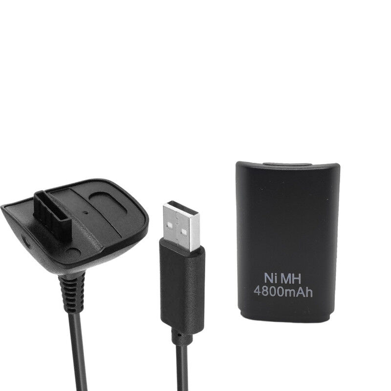 کابل شارژ و باطری دسته ایکس باکس 360 مدل XBOX 360 Controller CHARGE KIT RA-003 gallery1
