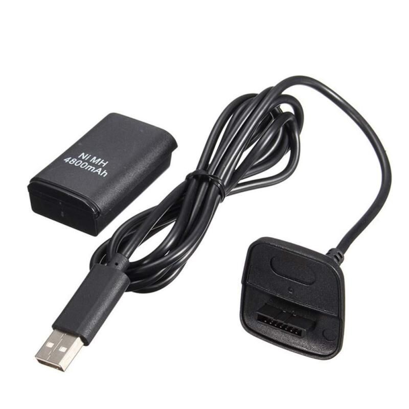 کابل شارژ و باطری دسته ایکس باکس 360 مدل XBOX 360 Controller CHARGE KIT RA-003 gallery2