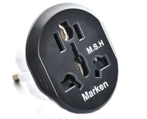 مبدل برق ارت دار 3 به 2 مارکن - تبدیل برق 3 به 2 Marken